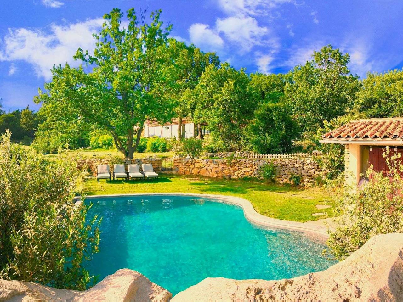 Privater Rückzugsort in den Bergen in Südfrankreich in Bédarieux, Béziers region