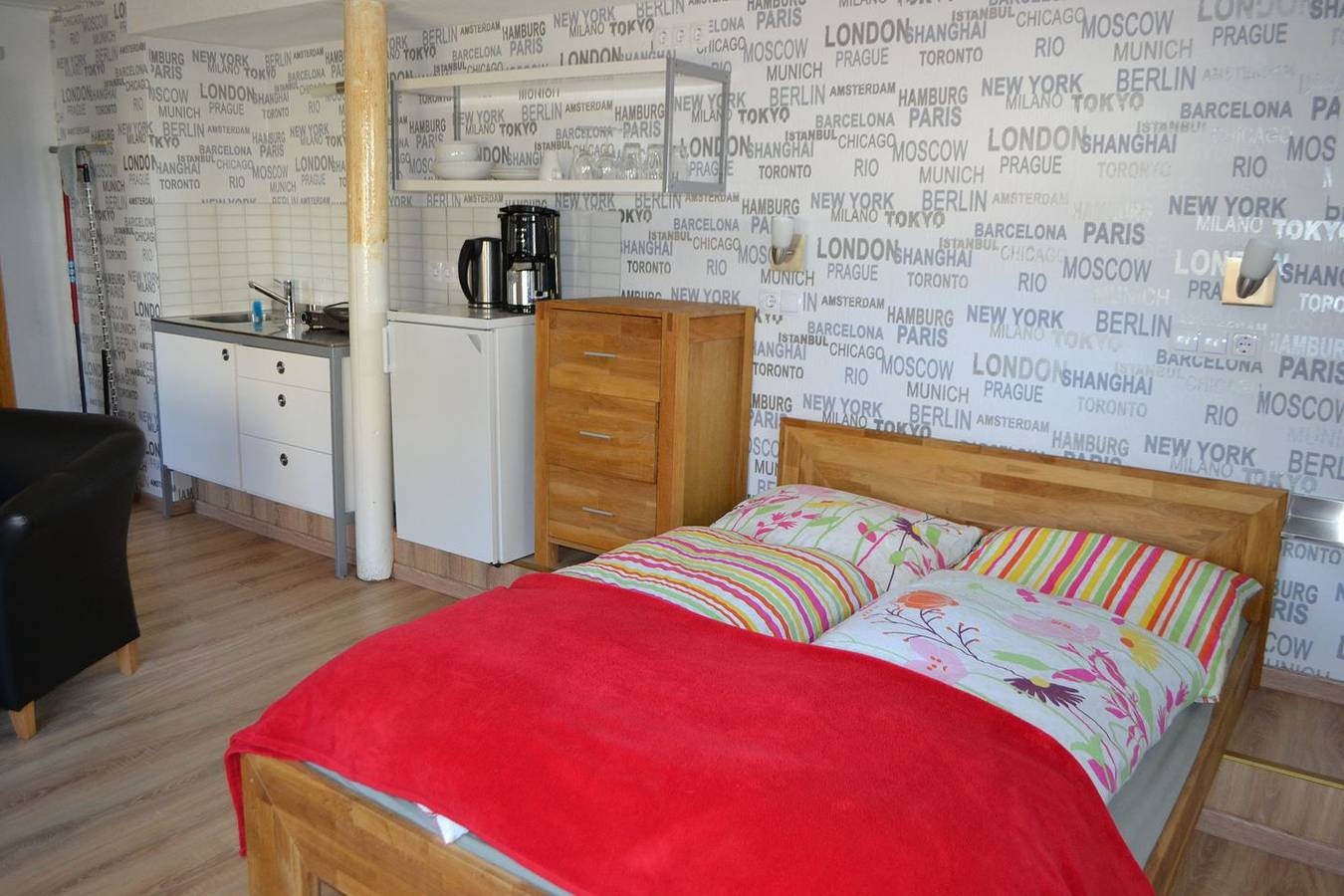 Ganze Wohnung, 1- Raum-Appartement "Nordsee 1" in Tönning für 2 Personen in Tönning, Halbinsel Eiderstedt
