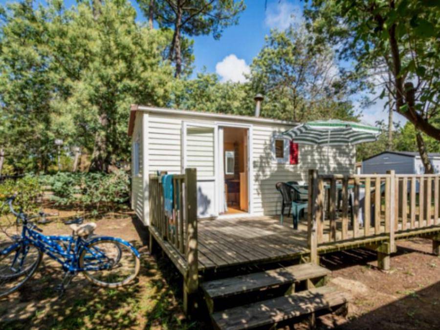 Camping Lou Pignada - Mobilheim 4 personen - Eco (ohne Sanitäranlagen) in Ondres, Côte d’Argent