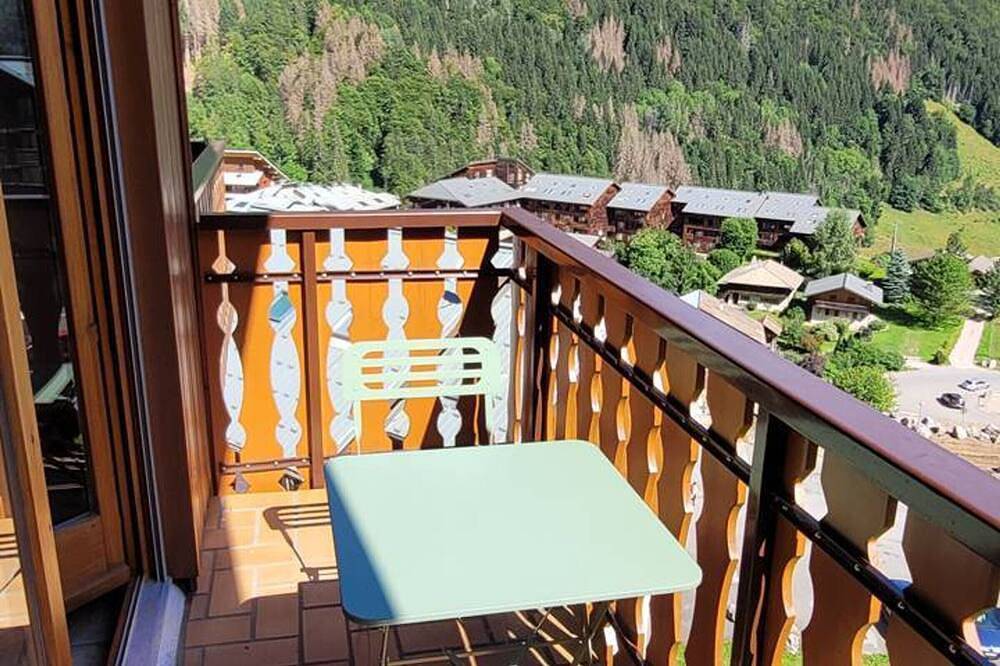 Ganze Wohnung, Miete 2-Zimmer mit direktem Pistenzugang in Saint-Jean-d'Aulps in Le Biot, Thonon-les-Bains und Umgebung