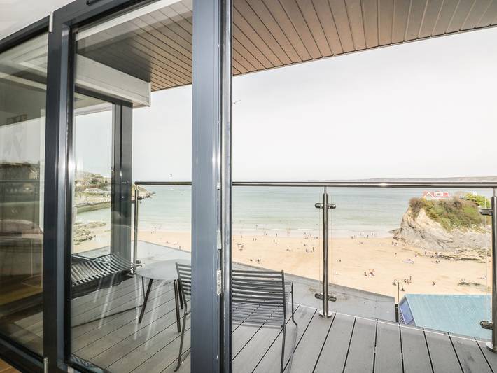 Appartement entier, Appartement de vacances pour 4 personnes avec balcon in Newquay, Cornouailles