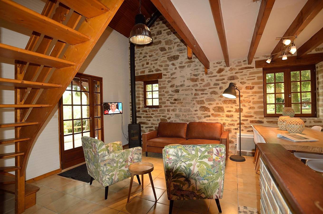 Les Bouleaux in Cussac, Périgord-Limousin Regional Nature Park