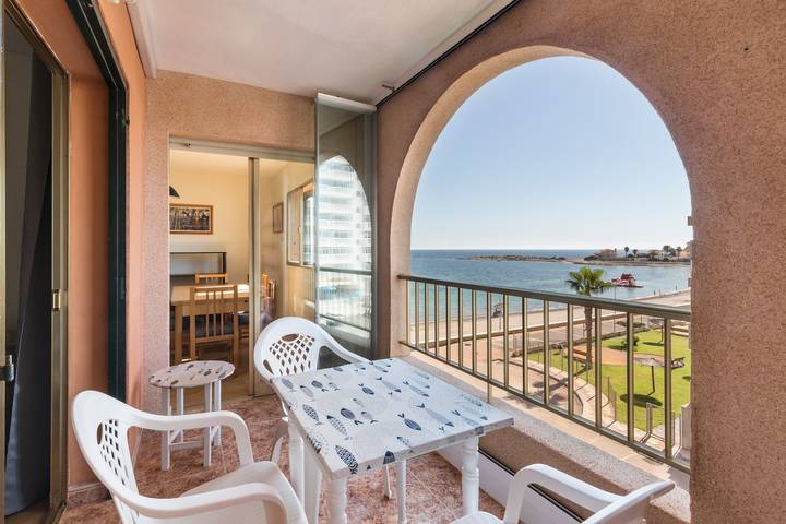 Apartamento para 5 personas, con Balcón en La Manga