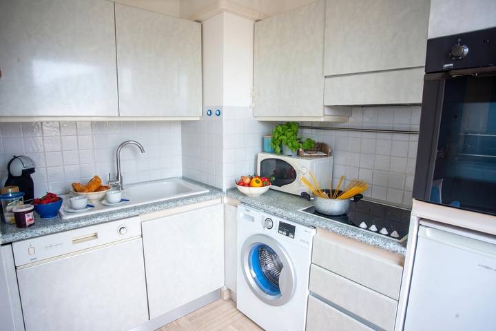 Gîte pour 4 personnes, avec terrasse et vue sur l’océan, animaux acceptés dans Plage Du Borrigo Menton - 3