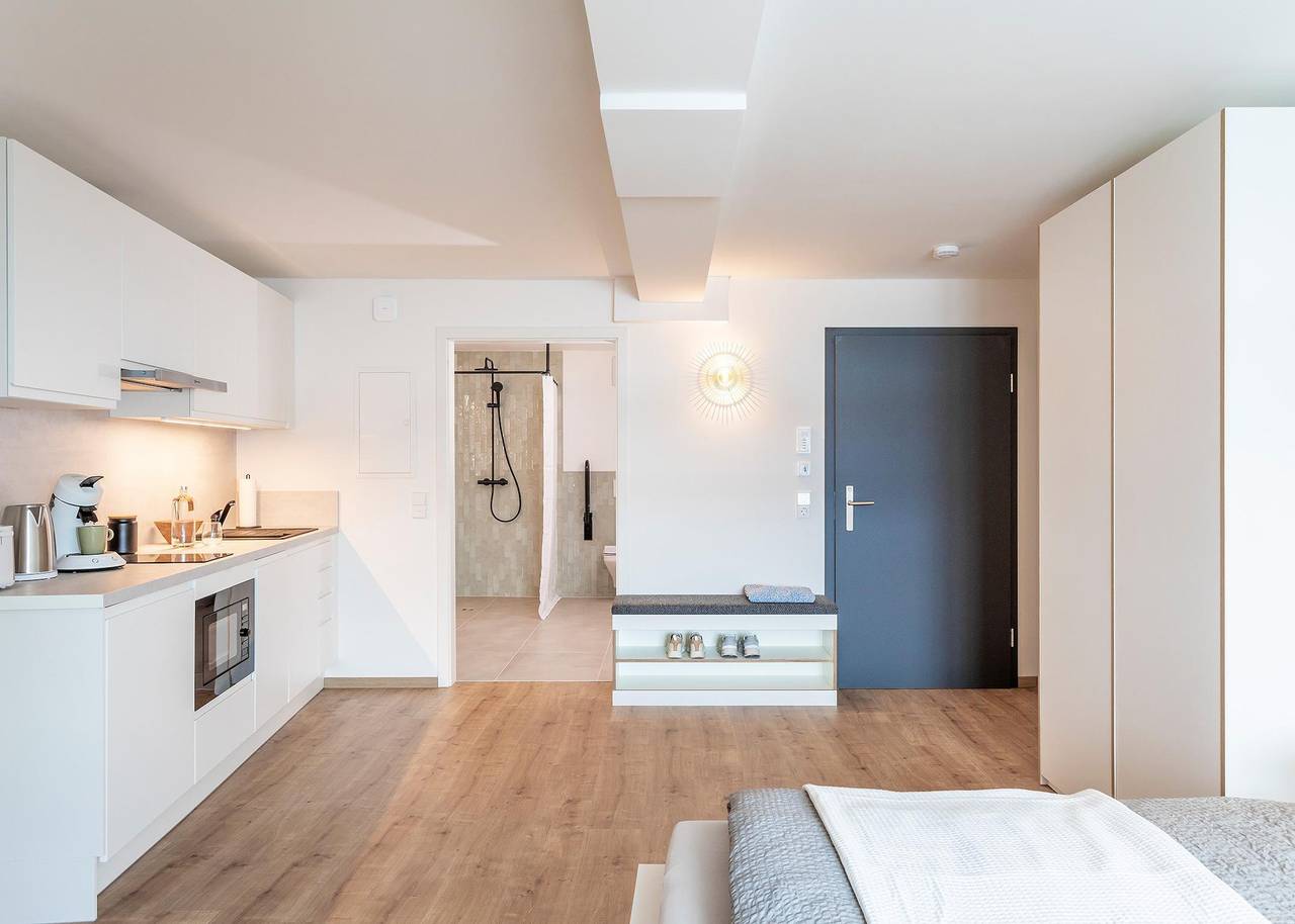 Ganze Ferienwohnung, Starboard luv Apartment mit rollstuhlgerechtem Bad in Überlingen, Obersee (Bodensee)
