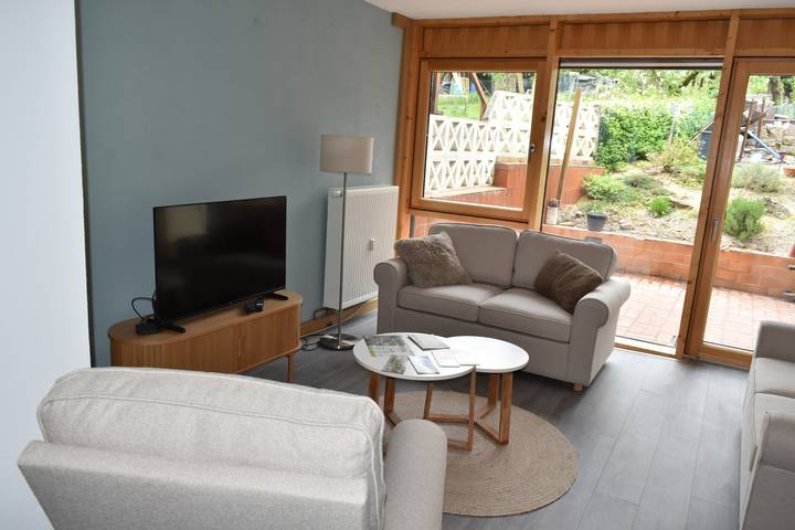 Ferienwohnung für 4 Personen, mit Garten im Fichtelgebirge