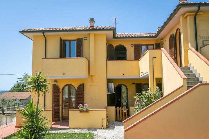 Appartamento per 4 persone, con Balcone e Giardino a Suvereto