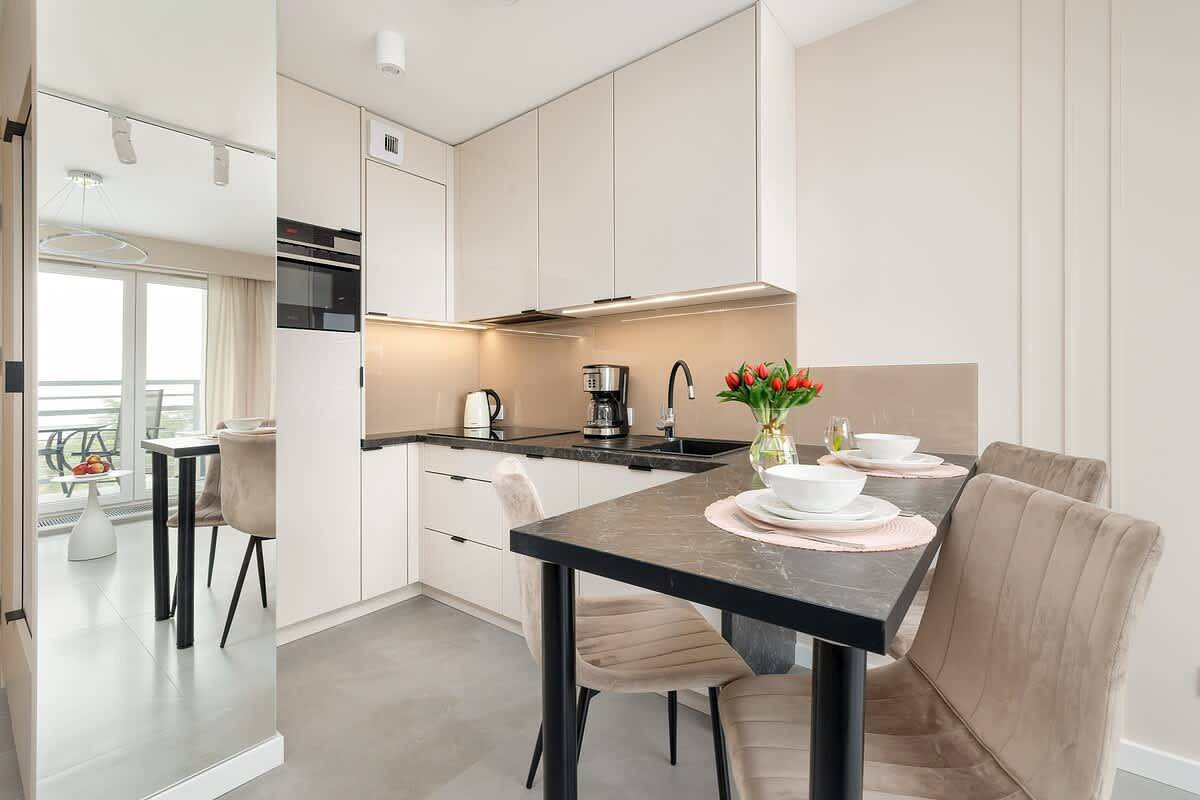Cały apartament, Apartament wakacyjny dla 4 osób z ogród in Dziwnówek, Wyspa Wolin