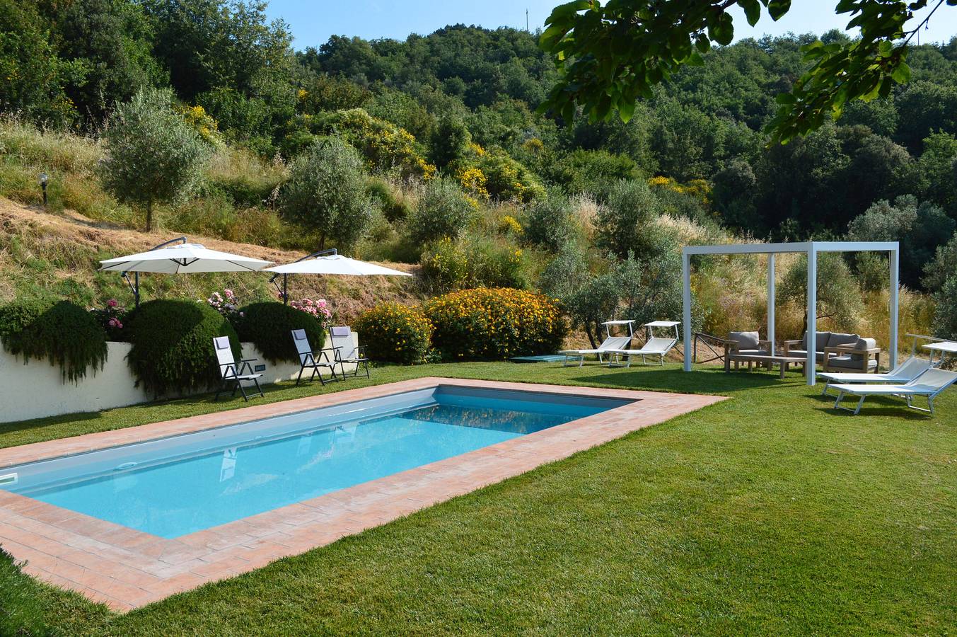 Villa 'Agriturismo Podere Terrena' mit Bergblick, privatem Pool und Wi-Fi in Gaiole in Chianti, Chianti