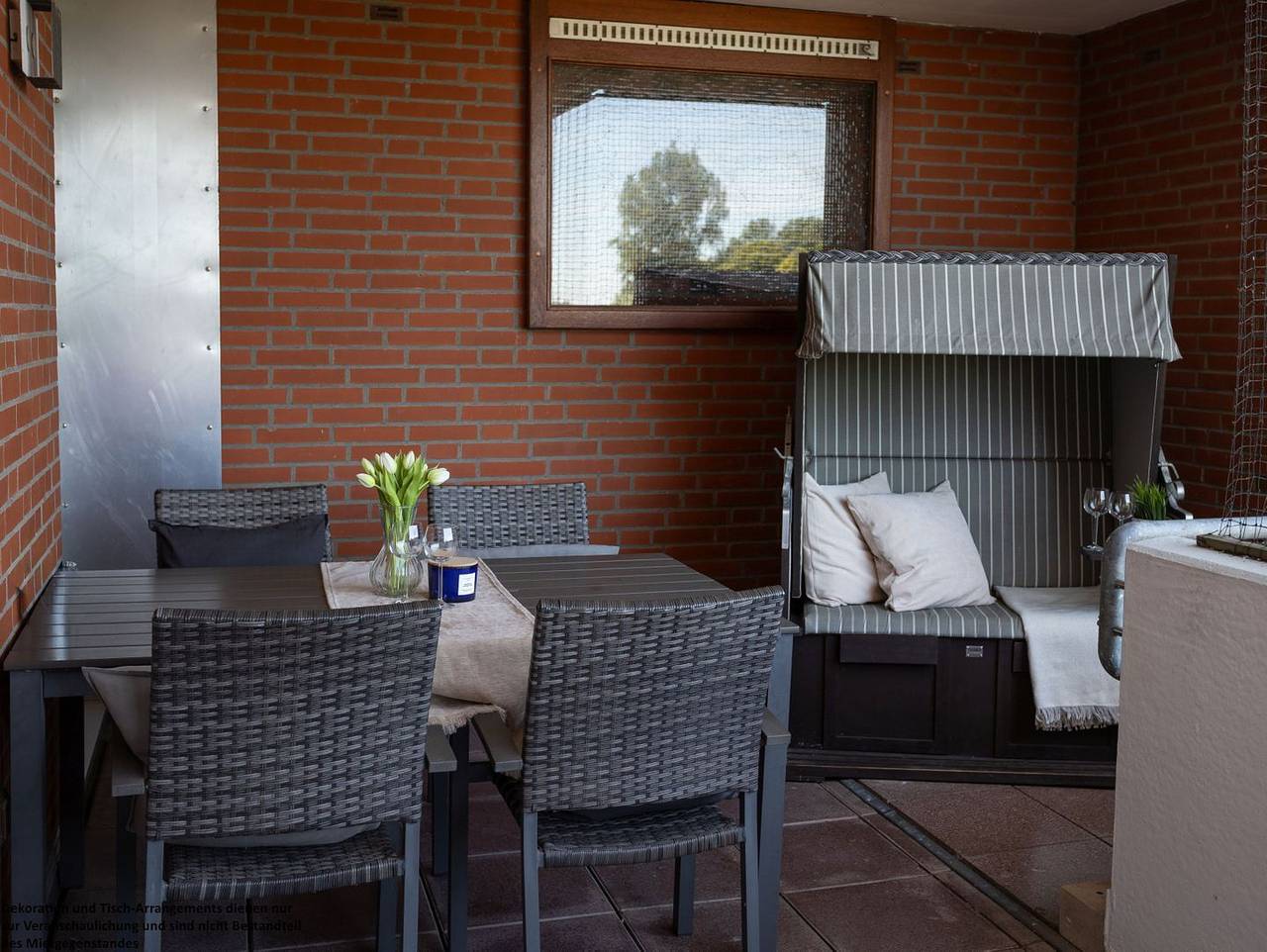 Ganze Wohnung, „Nordsee genießen: Stilvolles 66 qm Apartment im Herzen von Horumersiel“ in Horumersiel, Wangerland