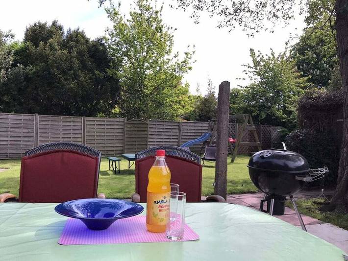 Ferienhaus für 7 Personen, mit Terrasse und Garten in Hinte