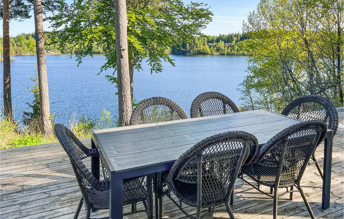 Ferienhaus für 4 Personen mit Sauna in Västergötland