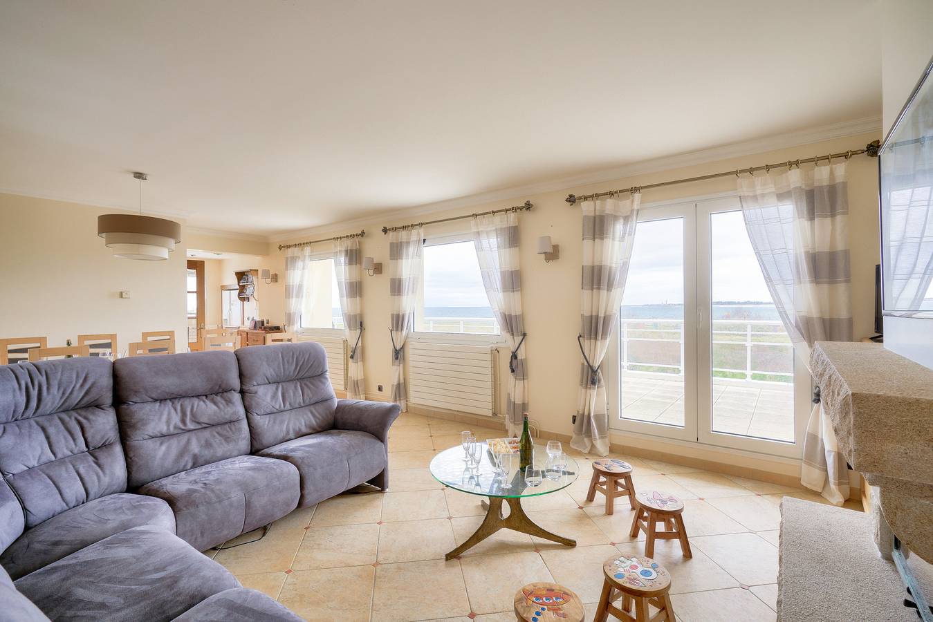 Meerblick in Le Guilvinec - Haus für 12 Personen in Guilvinec, Quimper und Umgebung