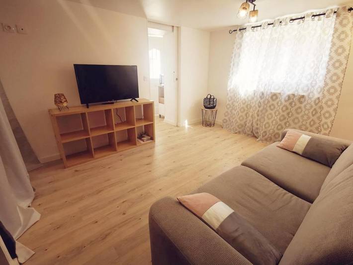 Appartement de vacances pour 2 personnes, avec jardin