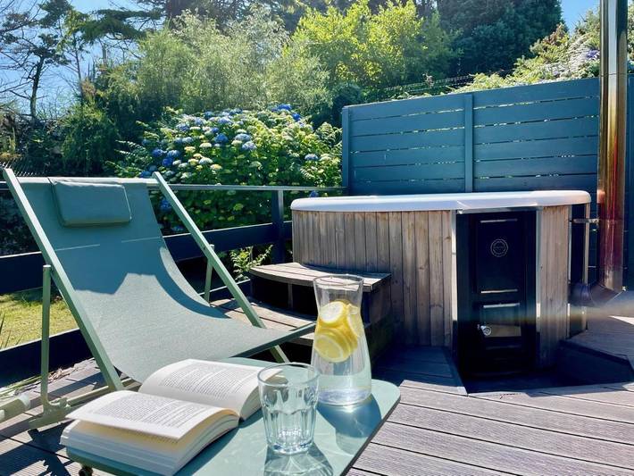 Chalet pour 2 personnes, avec terrasse et jacuzzi