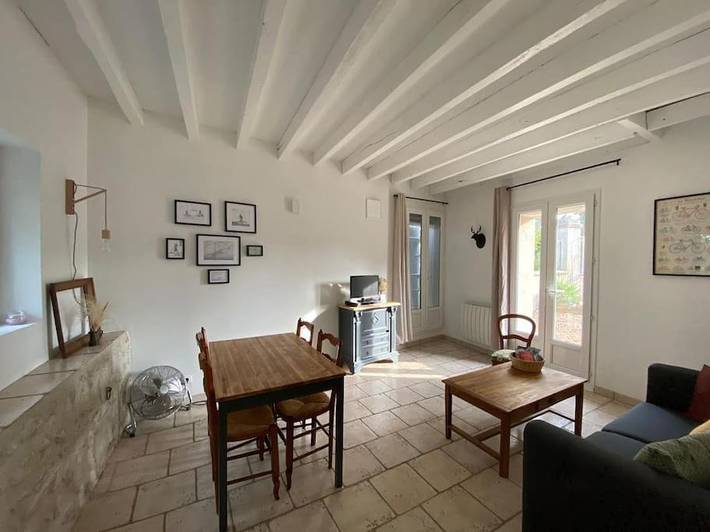 Location de vacances pour 5 personnes, avec vue et jardin à Saint-Dyé-sur-Loire