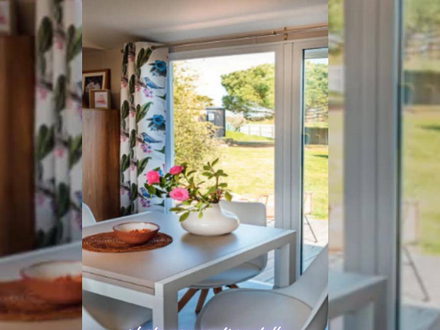 Camping La Cerise - Mobilheim 6 personen - 3 Zimmer Magnolia Irm 30 m² Klimaanlage in Malemort-du-Comtat, Parc naturel régional du Mont-Ventoux