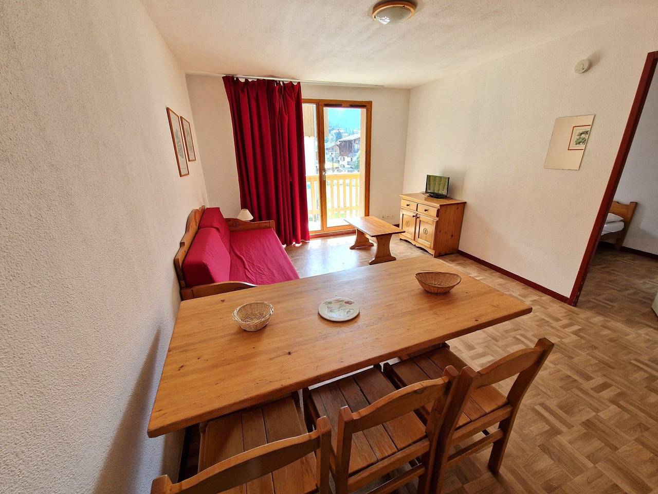 Ganze Wohnung, Dreizimmerwohnung für 6 Personen, 37 m², nahe Skilift und Zentrum, Modane in Valfréjus, Modane