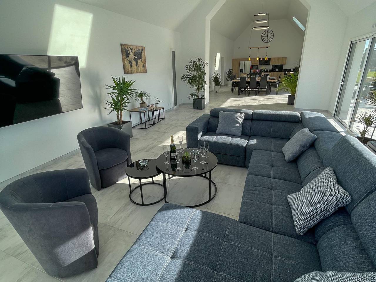 Apartamento entero, Casa Ploudalmézeau con piscina climatizada in Ploudalmézeau, Región de Brest