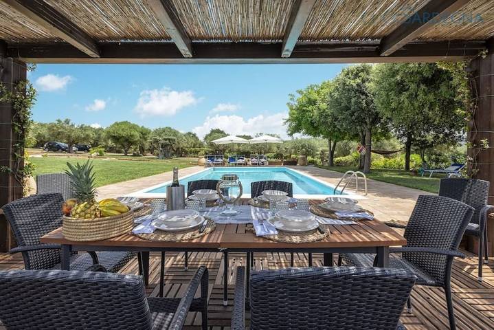 Villa pour 8 personnes, avec vue sur l’océan ainsi que piscine et jardin à Alghero - 3