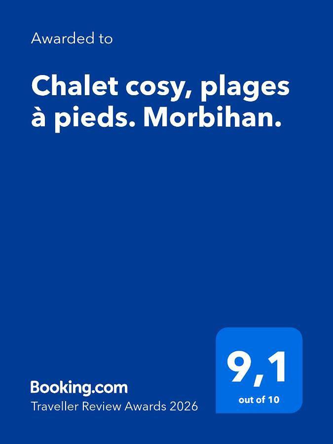 Chalet cosy, plages à pieds. Morbihan. in Plouhinec (Morbihan), Côte des Mégalithes