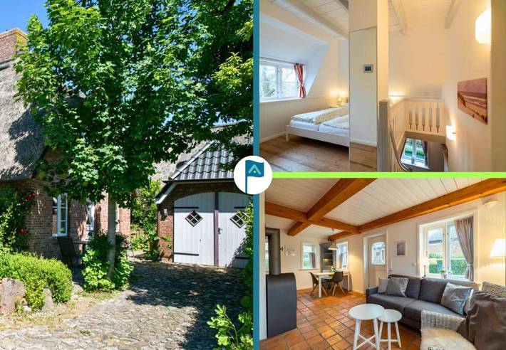 Ferienwohnung für 2 Personen, mit Terrasse, mit Haustier in Süderende