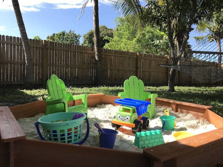 Vacation rental for 9 people, with terrace and yard in Delray Beach