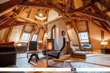Gîte pour 10 personnes, avec jardin et balcon dans Office de Tourisme de Hauteluce Les Saisies