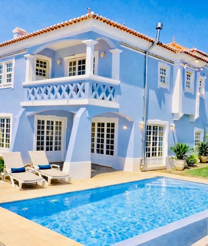 Villa para 8 pessoas, com jardim e piscina e ainda vista, com animais de estimação em Mafra