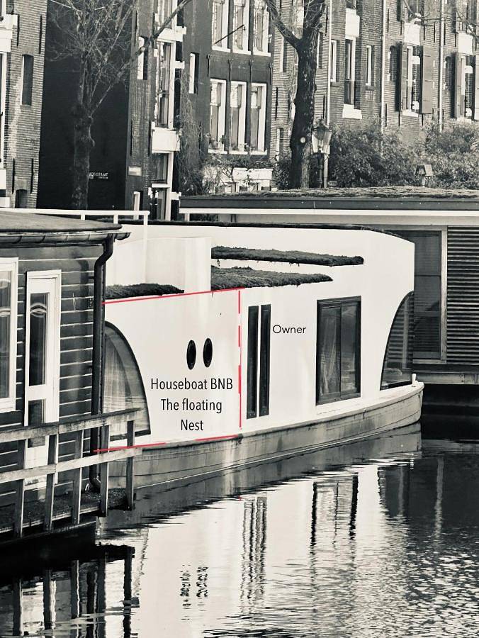 Bateau pour 2 personnes, avec balcon et vue à Amsterdam - 4
