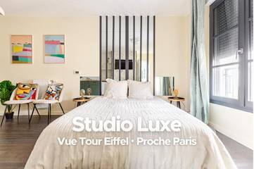 Gîte pour 2 personnes, avec vue et vue sur le lac à Clamart