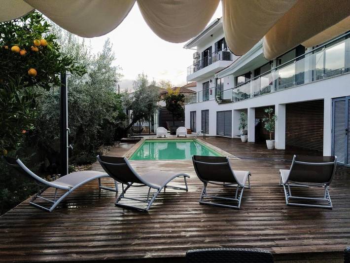 Casa de férias para 2 pessoas, com vista para o lago e piscina e ainda jardim and vista Nas Aldeias do Xisto