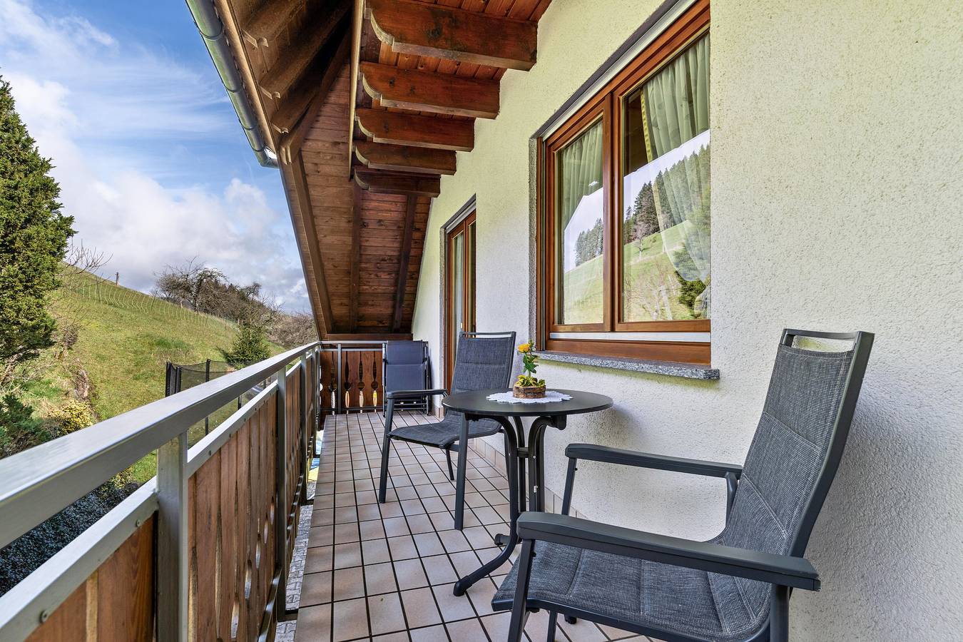 Ganze Wohnung, Ferienwohnung Abendsonne, 45 qm, 2 Schafzimmer, max. 4 Personen in Hofstetten, Mittlerer Schwarzwald