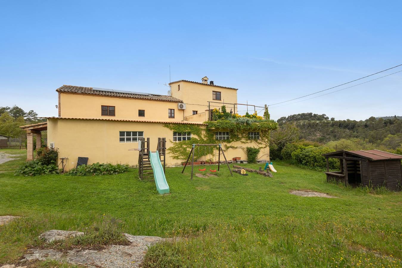 Landhaus 'Cal Panxeta' mit Bergblick, Wlan und Klimaanlage in Balsareny, Pla de Bages DO