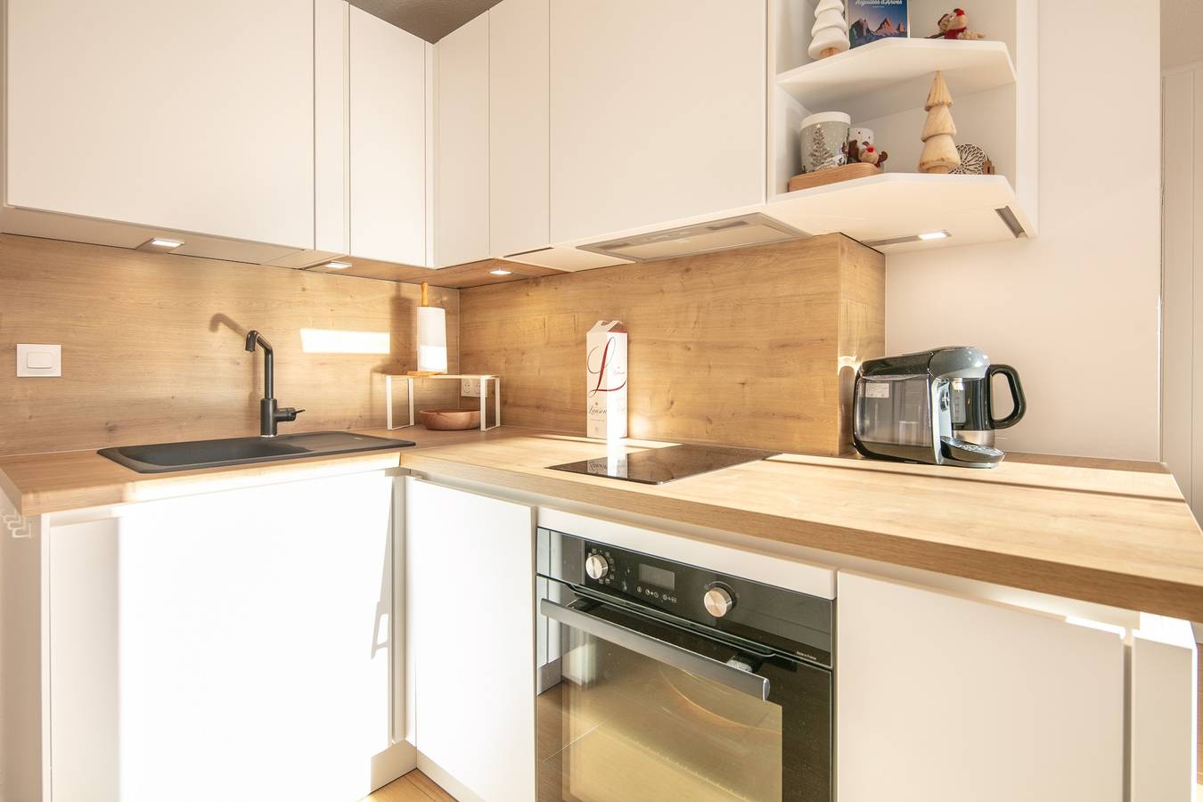 Geheel appartement, Vakantieappartement voor 6 personen met balkon in Le Corbier, Villarembert