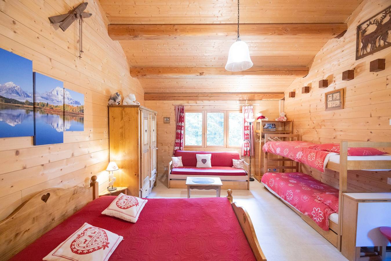 Chambre d’hôtes « Chambre Familiale » avec Wi-Fi in Le Revard, Montcel
