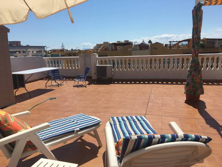 Apartamento para 6 personas, con jardín y balcón en Playa Xeraco