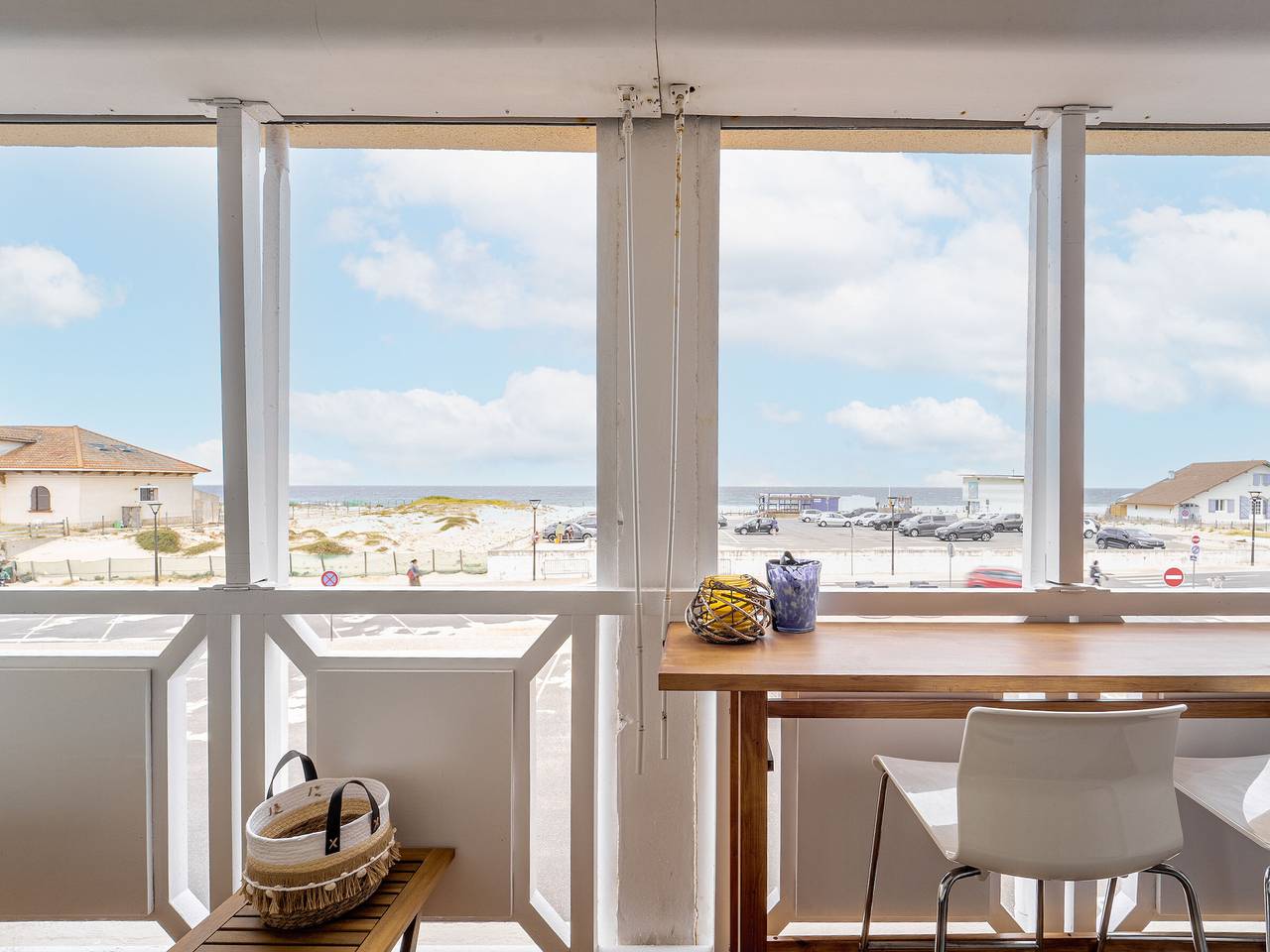 Ganze Wohnung, Meerblick-Wohnung in Mimizan - 4 Pers, Balkon & Parkplatz Inklusive in Mimizan Plage, Mimizan