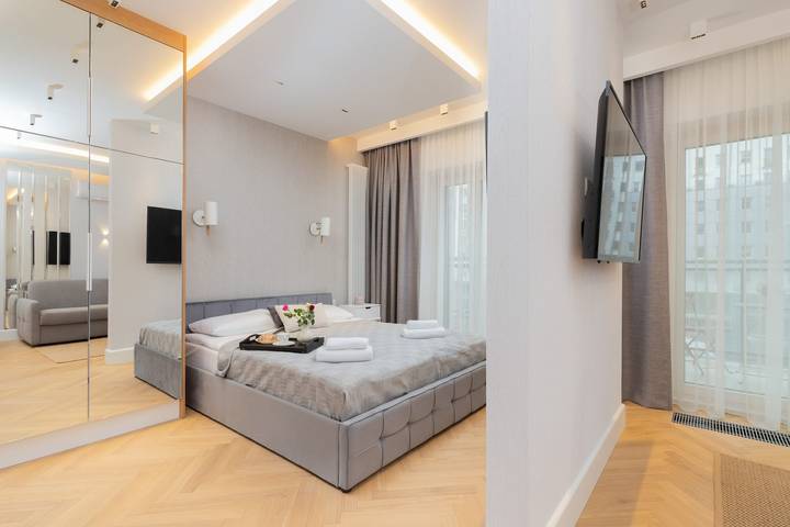 Vacation rental for 4 people, with balcony/terrace in Warsaw