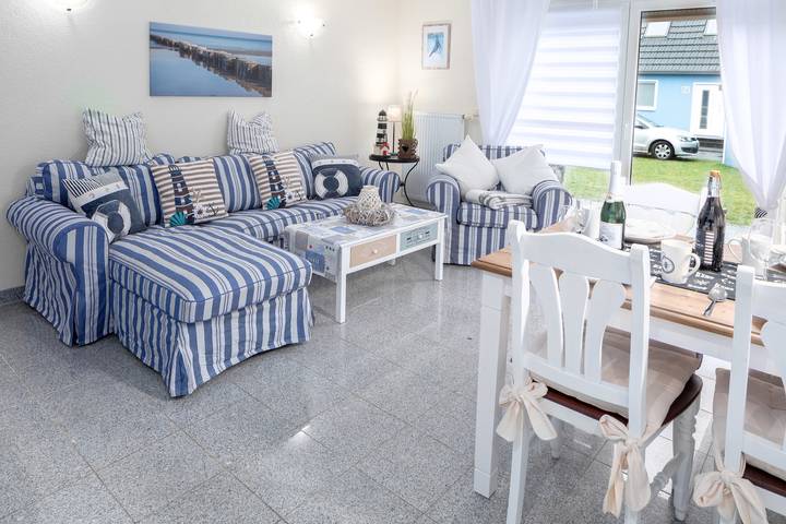 Ferienhaus für 6 Personen, mit Terrasse und Garten, mit Haustier in Pruchten