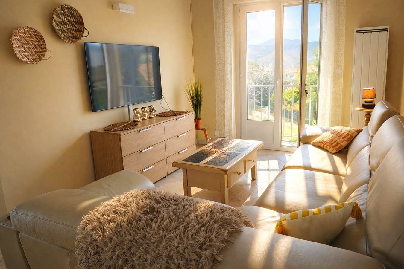 Appartement entier, Appartement 'Lumapa Oletta' avec vue sur la montagne, Wi-Fi et climatisation in Oletta, Région de Calvi