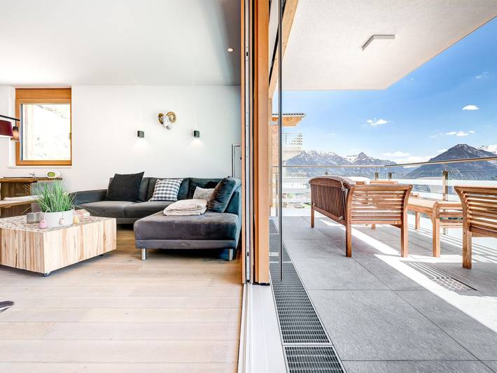 Ferienwohnung für 5 Personen, mit Balkon
