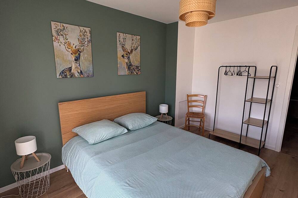 Appartement entier, Au P’tit Carré, duplex jardin proche de Colmar in Bischwihr, Région de Colmar