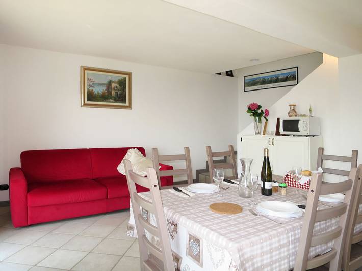 Ferienhaus für 4 Personen, mit Balkon und Terrasse sowie Garten und Seeblick am Luganersee - 4