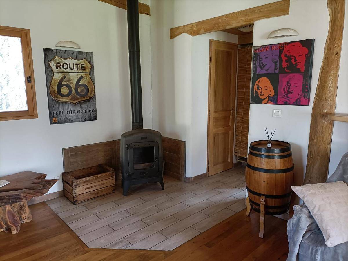 Le chalet des oliviers in Vézénobres, Région d'Alès