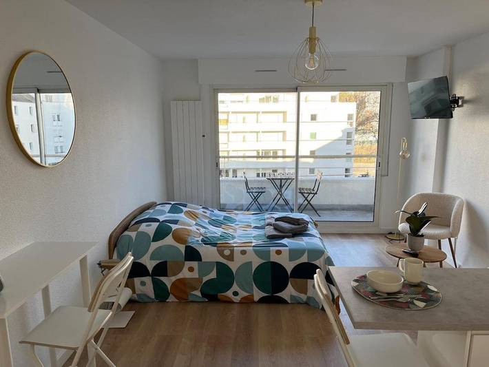 Appartement de vacances pour 2 personnes, avec Balcon et Terrasse