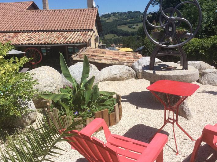 Gîte pour 4 personnes, avec balcon ainsi que jardin et piscine à Caylus - 3