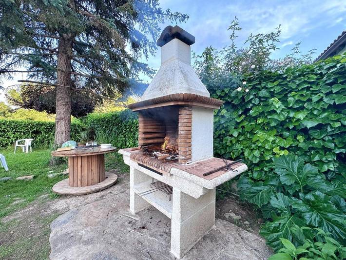 Casa de vacaciones para 8 personas, con jardín además de piscina y vistas, Se admiten mascotas en Cuenca de Pamplona - 4