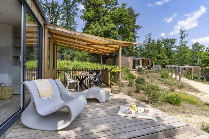 Camping pour 4 personnes, avec piscine ainsi que jardin et terrasse, adapté aux familles dans le Loir-et-Cher - 3