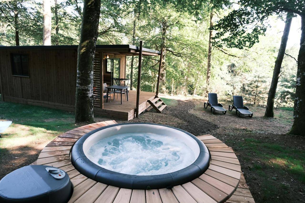 Lodge avec Spa privatif - Foret et Lac in Liginiac, Région d'Ussel